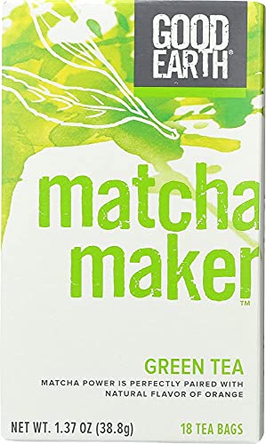Good Earth Green Tea - Matcha Maker - Case Of 6 - 18 Count #TOP21