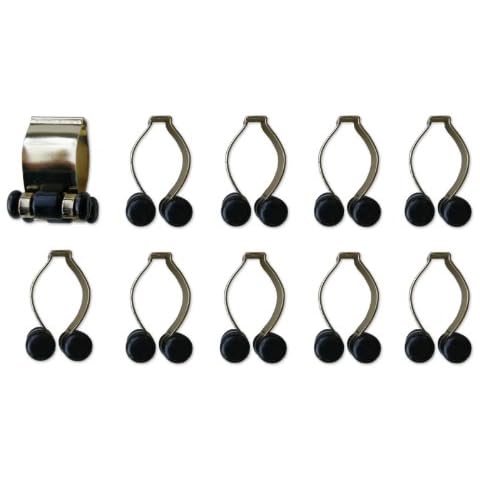Iszy Billiards Pool Queue Billard Stick Rack Clip mit Messing Finish Cover