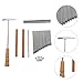 Abaodam 1 Set Key Repair Tools with Tuning Hammer Durable and Materials for Music Competition and Maintenance