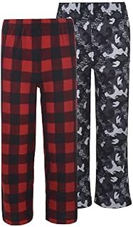 Hanes Boys 2-Pack Patterned Sleep Pant