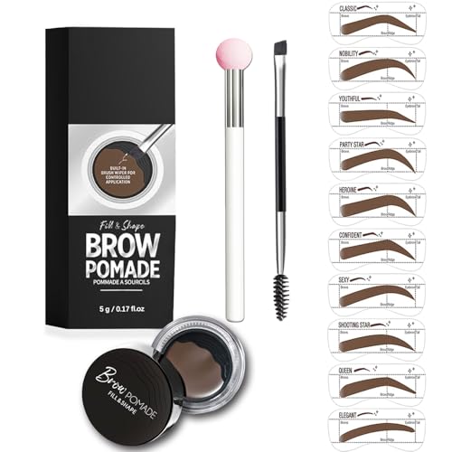 Eyebrow Stencils, Eye Brow Stencil Kits Brow Stamp Perfect Eyebrows Waterproof,...