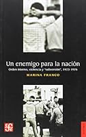 Un enemigo para la nación. Orden interno, violencia y “subversión” 9505579098 Book Cover