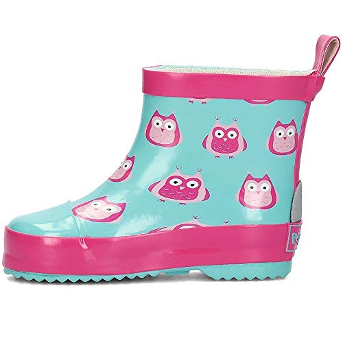 Playshoes Unisex Kinder Gummistiefel Halbschaft Regenstiefel, Eulen, 21 EU Playshoes Unisex Kinder Gummistiefel Halbschaft Regenstiefel, Eulen, 21 EU