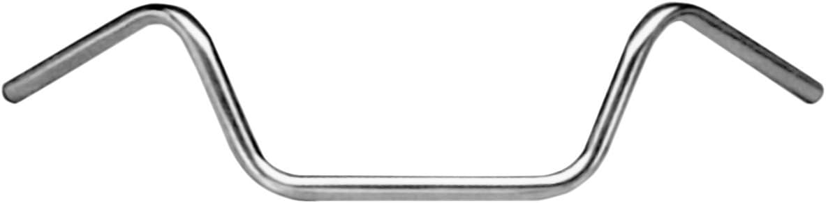 "Emgo 1in. Street Low Buckhorn Handlebar - Chrome