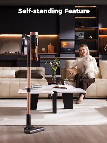 Proscenic P11 Ultra Cordless Vacuum Cleaner, 500W/50Kpa 50Min Self-Standing Hoover Cordless Powerful, Stick Vacuum with Wall Mount, Anti-Tangled Rechargeable Lightweight for All Floor Carpets Pet Hair