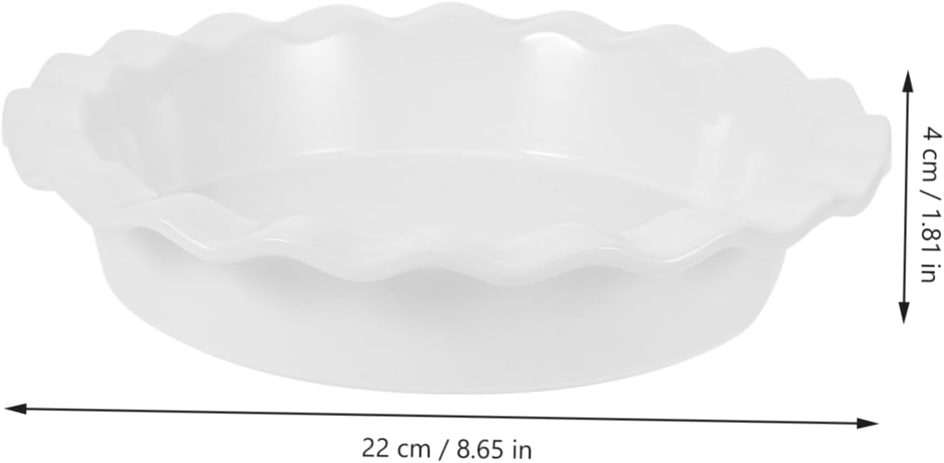 Round Non-stick Bakeware Pizza Tray for Baking Pies and Tarts Baking Pan for Microwave and Oven Use Convenient and Versatile Kitchen Tool for Delicious Treats