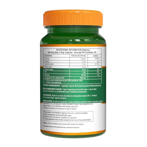 Image of Pure Nutrition Organic Tongkat Ali 1000mg | 240 Veg Capsules (120X2) | Supports Male Wellness | Boosts Energy, Immunity & Stamina | Enhances Stress Tolerance | Natural Herbal Supplement | Gluten-Free