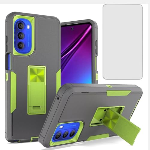 Coque Motorola Moto G Stylus 5G 2022 XT2215DL avec protection écran verre béquille