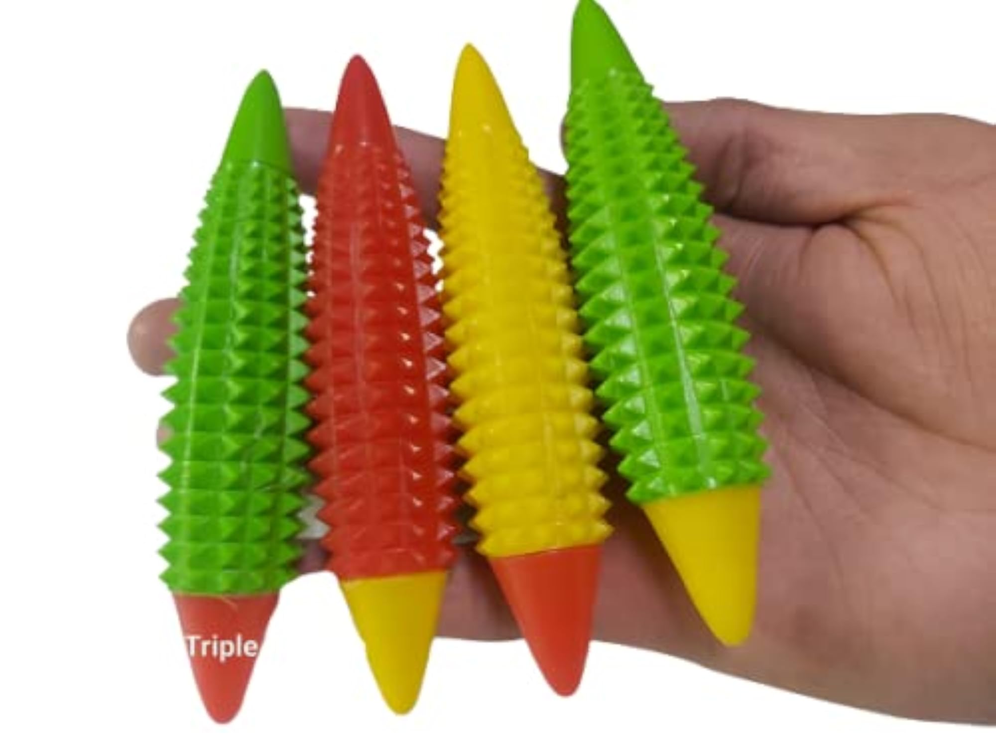 Accupressure K Roll Plastic Pointed Set of 4 Pcs