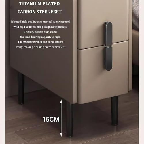 Table de chevet de 20 cm de large pour optimiser un lit en coin étroit - 5