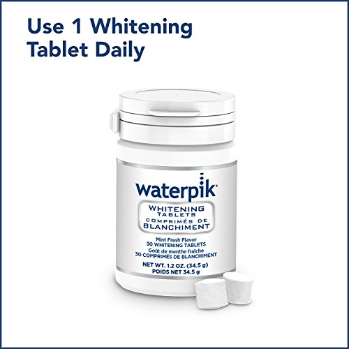 Waterpik Whitening Water Flosser Refill Tablets - ONLY For Use With Waterpik Whitening Flosser - 30 Count