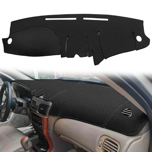 Dash Cover Mat Custom Fit for Nissan Sentra Dashboard Pad Cap Carpet Protector K268 (Black)
