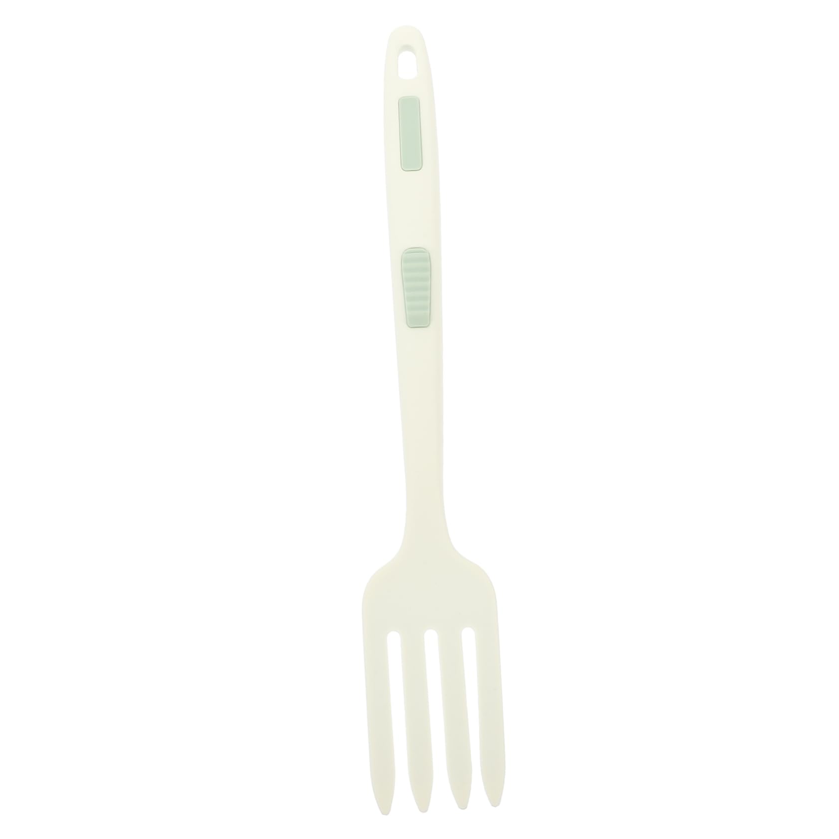 Unomor Large Noodle Cooking Fork Silicone Fork Nonstick Coating Ergonomic for Cooking Kitchen Accessory