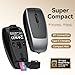 Wireless Mouse Mini Small Finger Bluetooth Mouse with TF Card Reader,Silent Pocket Portable Handheld Tiny Compact USB Travel Optical Mice for PC Laptop Computer MacBook Tablet Kids Women Men Gift