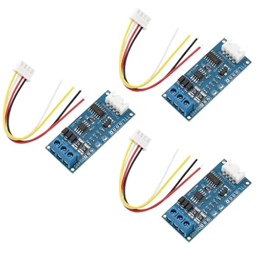 DEWOTHV Módulo Adaptador TTL a RS-485 3.3V 5V, Convertidor de Señal Serie con Control de Flujo Automático por Hardware, Placa de Control RS-485 para Arduino (Paquete de 3) | Ya disponible en tu tienda friki favorita! En mundofriki.es!