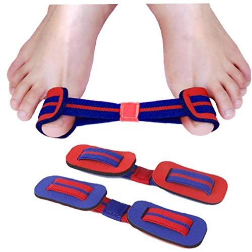 Froiny Hallux Valgus Venda de la Correa de formación del Pulgar Que se endereza ejercitador Dedo Gordo del pie valgo la Venda del Ejercicio correctivo de la Correa de Nylon elástico Band