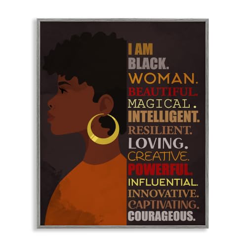 Inspirational Phrase Art for Women, 24 x 30 Inch Framed Giclée Print