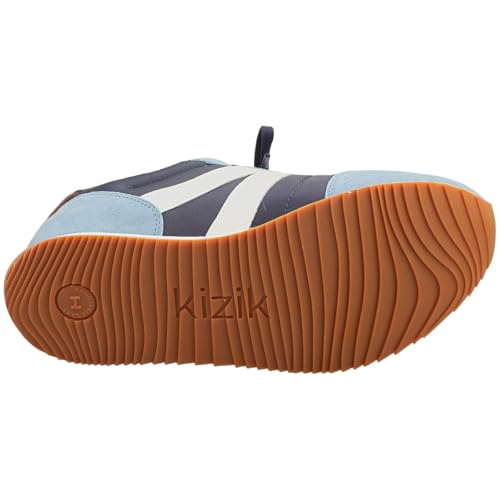 Image of Kizik Slip On Sneakers: Milan - Comfortable, Retro Nylon & Suede, Mens & Womens Walking Shoes with Arch Support, Hands Free Convenience, Wear All-Day