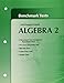 Holt McDougal Larson Algebra 2: Benchmark Tests