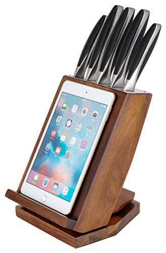 Ozeri OZK5 Knife Block Set, Various Sizes, Stainless Steel