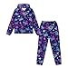 Twousenru Fashion Butterfly Boys Girls 2 Piece Outfits Fleece Kids Comfort Sweatsuit Crewneck Sweatshirt and Sweatpants Tracksuit Clothing Set Wear-resistant,9-10Y