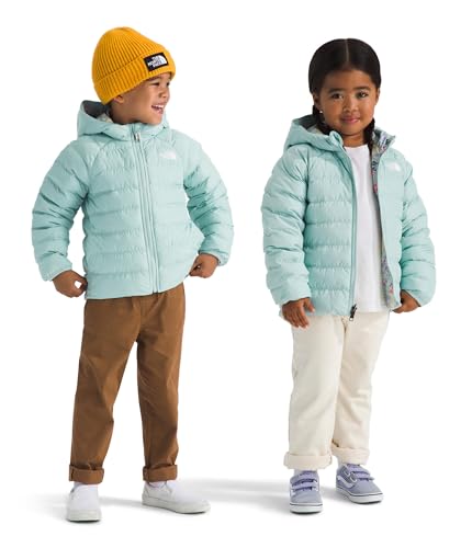 Image of The North Face Kids Reversible Perrito Insulated Hooded Jacket | 2 in 1 Winter Coat for Boys & Girls, Water Repellent