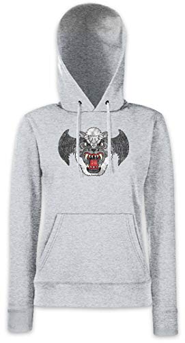 Airwolf Patch Femme Hoodie Sweat à Capuche au Design Brodé