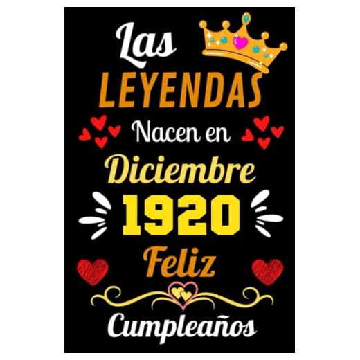 Regalo de 102 Cumpleaños Para Hombre : Las Leyendas Nacen en diciembre 1920: Regalos de Cumpleaños Vintage Para El Marido Hermano Papá Amigos, Cumplir ... en diciembre de 1920, Cuaderno de Cumpleaños.