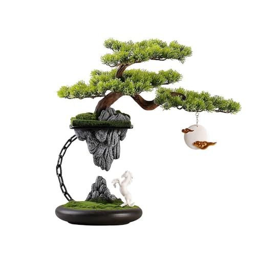 Arbre artificiel paysage haut de gamme ornements créatifs de style chinois modèle C