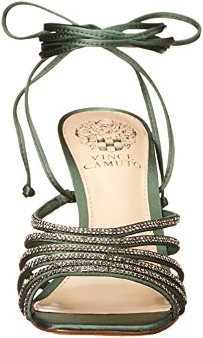 Vince Camuto Women's Footwear Women's Rebitin Lace Up Dress Sandal Heeled, Mischief Green, 8 | Image 1