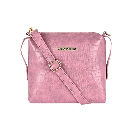 Bagsy Malone Women’s Western (Croco Pink)