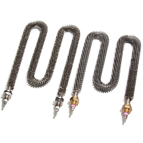 CPBGXJZD Finned Heater Heating Element for Air W M Type Tubular Heat Pipe M18*25 110V 220V 1500W 2000W 2500W 3000W 3500W