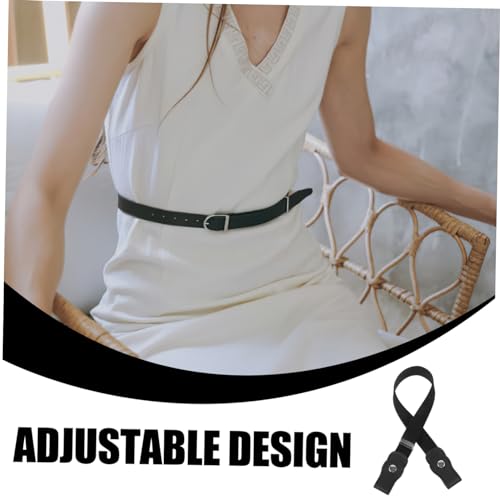 Buckle Stretch Belt for Adjustable Elastic Waist Belt for Boys Comfortable No Buckle Design for Everyday Wear and Various Outfits Durable Cloth and Artificial2