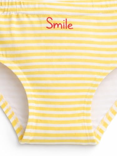 Image of BODYCARE KIDS Girls Panty Ultrasoft Underwear 100% Cotton Soft Comfortable | Skin Friendly | Innerwear Pack of 5-Assorted