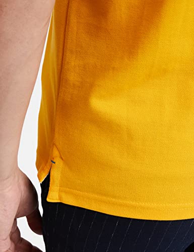Image of Deniklo Men's Cotton Rich Half Sleeve Regular Fit Solid Polo T-Shirt (Available in Plus Size)