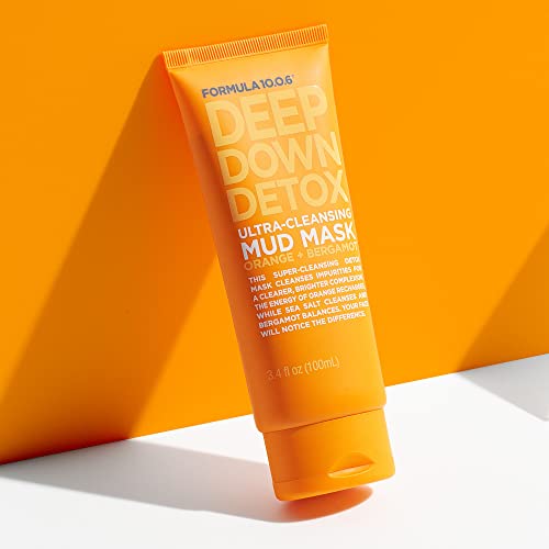 Formula 10.6 Ten O Six Facial Masks, Deep Down Detox, 3.4 Fl Oz #TOP3