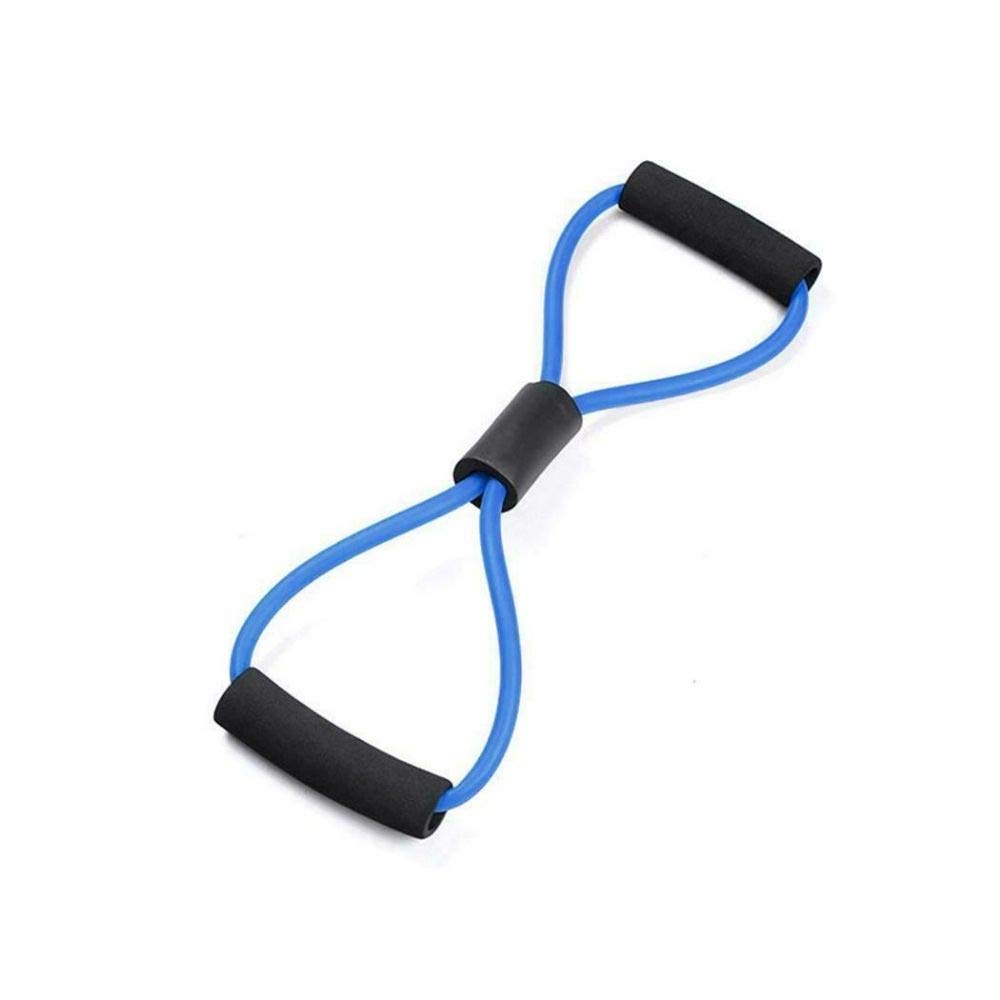 EXTENSOR ELÁSTICO EM OITO TENSÃO MÉDIA CROSSTUBE COR:AZUL