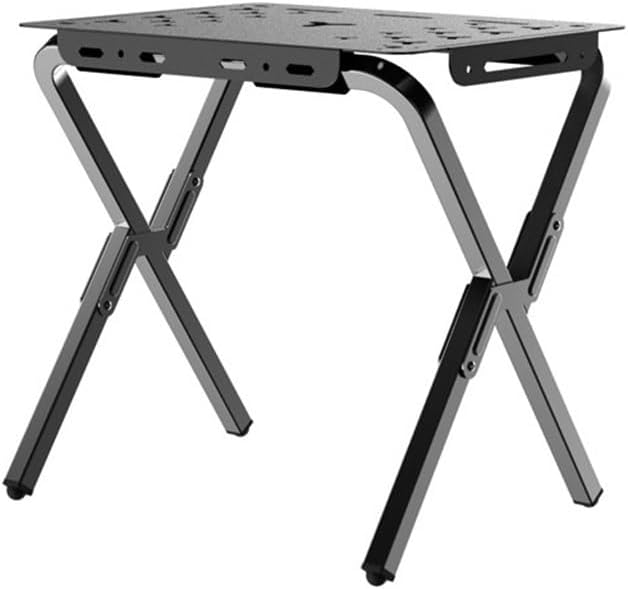 Outdoor Folding Table Camping Mazha Table Home and Daily Storage Rack Aluminum Alloy Picnic Table(D)
