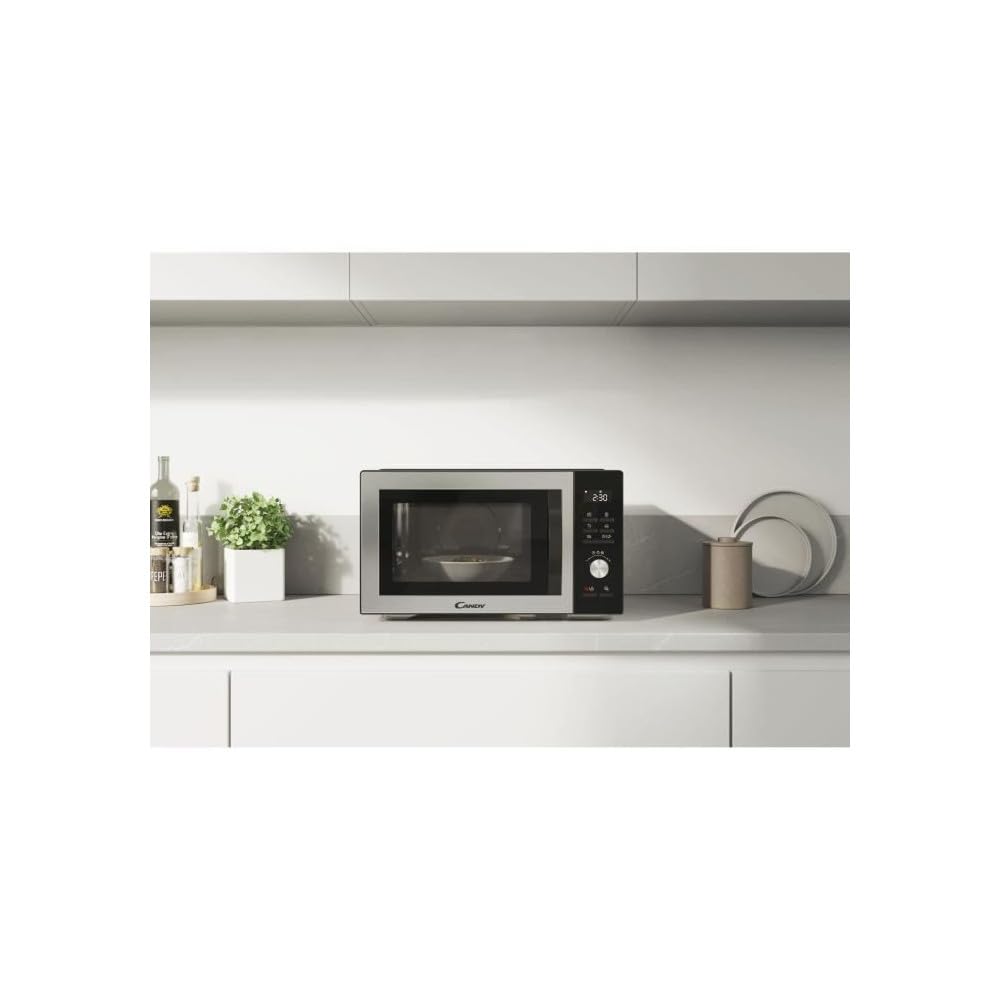 Candy CMCA29EDLB/ST Acier inoxydable Micro-onde combiné Comptoir 29 L 1000 W