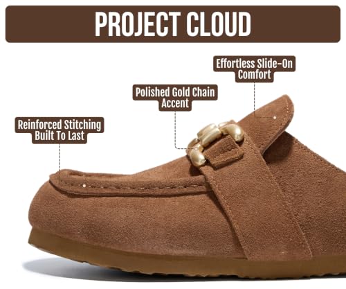 Image of Project Cloud 100% Genuine Leather Clogs for Women Footwear 2026