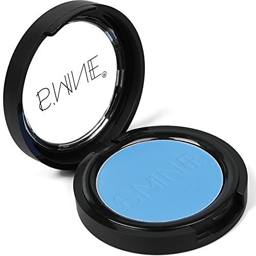 Is'mine Single Sky Blue Matte Eyeshadow, High Pigment, Longwear, Intense Color Best Pressed Eye Makeup For Day & Night #TOP3