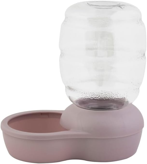 Miniatura 3 de Petmate Violet Replendish Gravity - Dispensador automático de agua para mascotas para gatos y perros, 0.5 galones