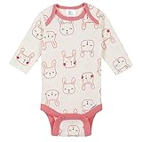 Gerber Baby Girl's 3-Pack Long Sleeve Thermal Onesies Bodysuits Pants, Happy, 3-6 Months