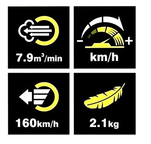 Soffiatore jet a turbina per giardino a batteria