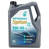 PETRONAS Motoröl 5W-30 Syntium Vollsynthetiköl Motor Öl X 5L Kompatibel mit