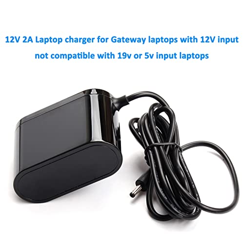 Flgan 12V 2A Charger For Gateway Gwtn141 Gwtn141-5 Gwtn116-1 Gwtc116-1 Gwtn141-1 Evoo Ev-C-116-5 Ev-C-116-6 N11Sp3 Tev-C-116-1 Ev-C-116-7 Wac024Wvz12V Saw30-120-2000U #TOP2