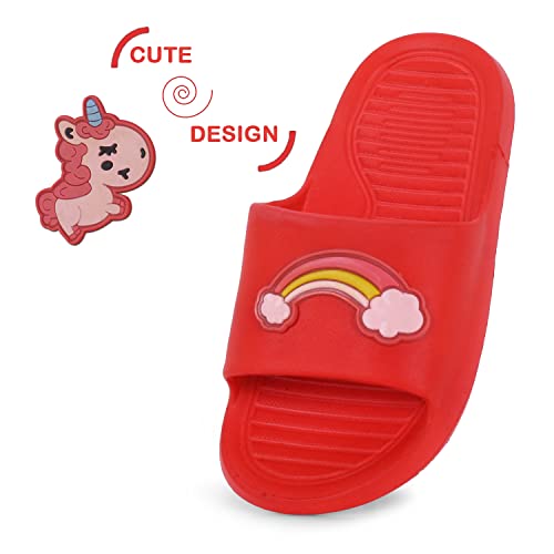 Image of DOCTOR EXTRA SOFT Unisex-Child Kids Rainy Monsoon Flip-Flop Sliders Soft Comfortable Indoor Outdoor Slippers Stylish Non-Slip Slide Home Casual Cool Cartoon Cute House Chappals For Boys & Girls