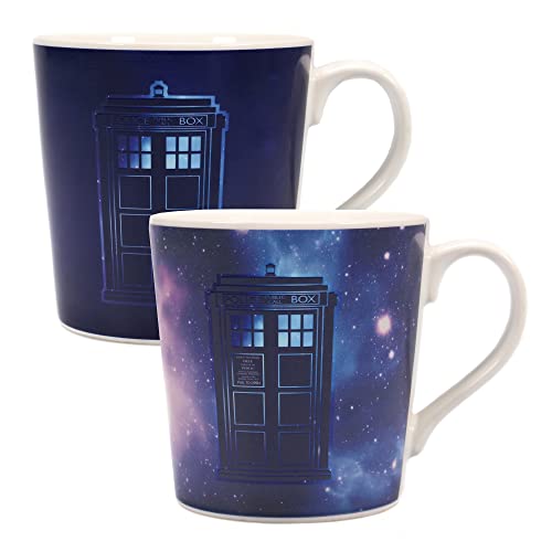 DOCTOR WHO Z888330 Galaxy - Taza con Efecto térmico, Multicolor