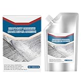 Professional Concrete Crack Filler and Adhesive,Waterproof Outdoor Repair for Walls,Brick,Stone,Patio Gaps,Self-Leveling Floor Compound,Tile Filler,Cement Glue Crack Sealer and Bonding Agent