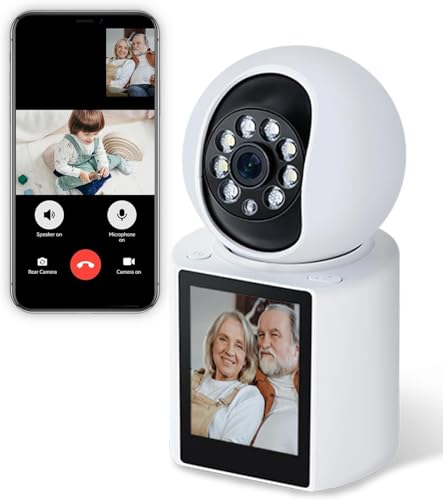 Catálogo de Camaras de Seguridad Con Microfono de esta semana. 43 2K Cámara de Seguridad Interior con Pantalla de 2,8 Pulgadas, cámara de Seguridad para Interiores Inalámbrica WiFi, Full-Color Visión Nocturna, Audio Bidireccional, Alarma,...